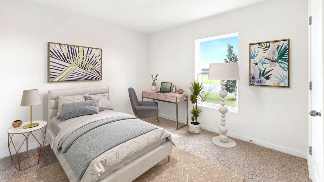 Furnished interior view inside a new home in Fountain View, Ormond Beach (Image 8).