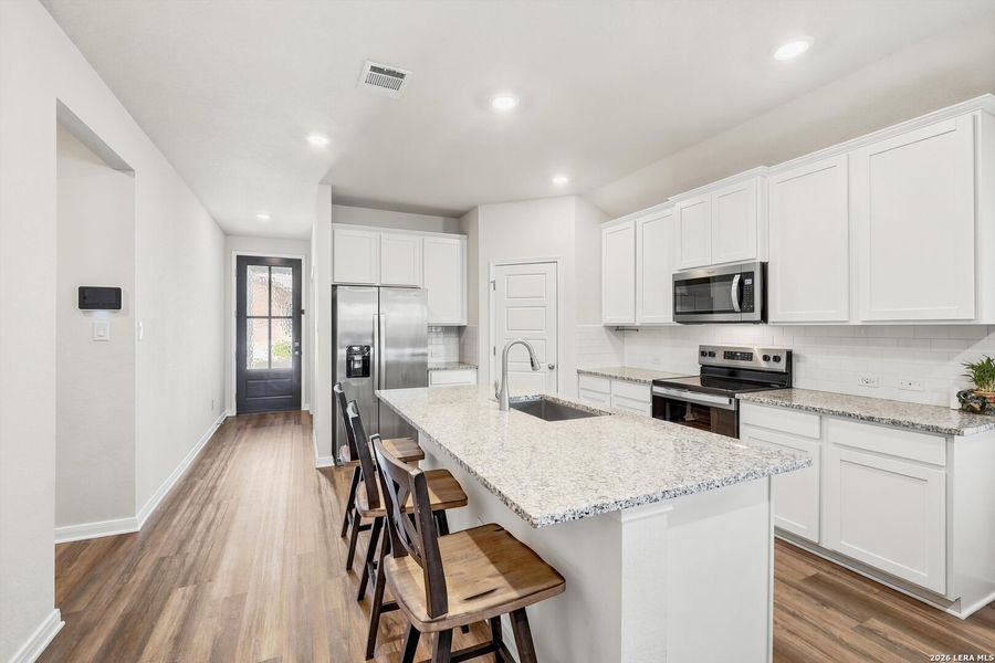 Furnished interior view inside a new home in , San Antonio (Image 12).