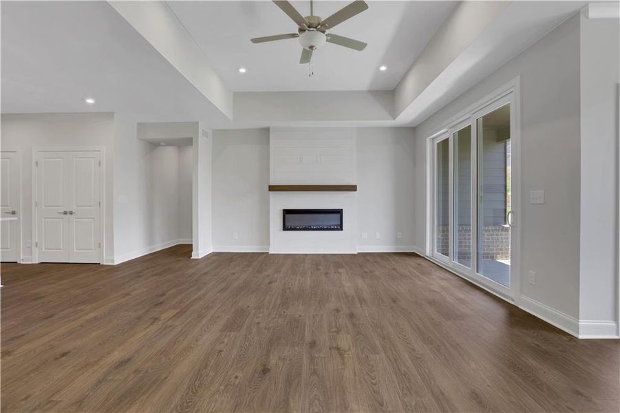 Spacious, unfurnished interior of a new home in Gatherings® at GreenHouse, Marietta (Image 11).