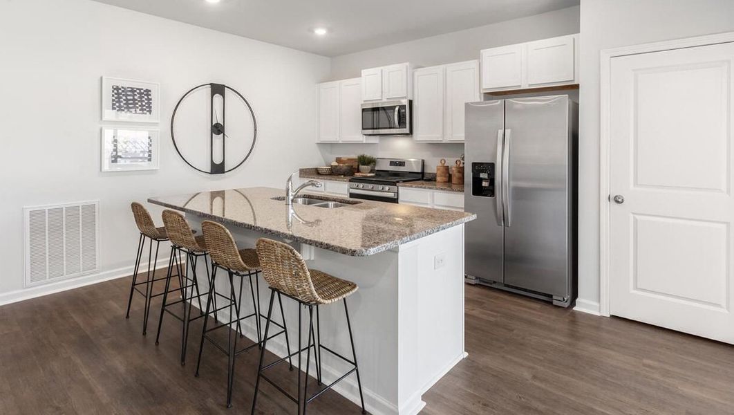Representative furnished interior of a home built from the Kenner by D.R. Horton in The Orchard, Millington (Image 9).