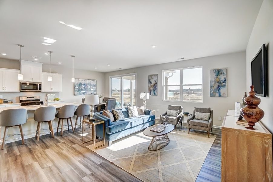 *Photo Representation of Cascades Floorplan