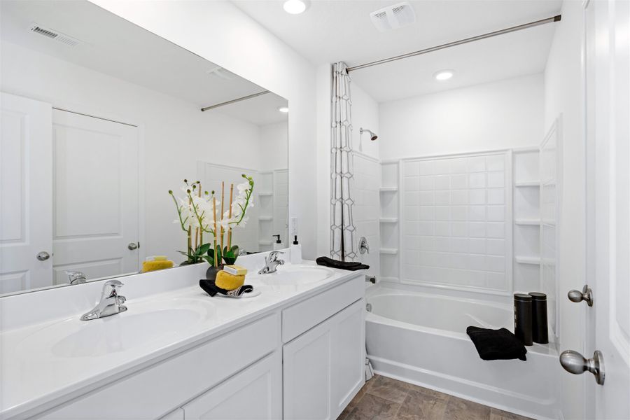Representative furnished interior of a home built from the Salem by D.R. Horton in The Ridge at Neals Landing, Knoxville (Image 18).