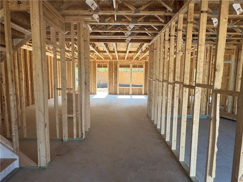In-progress construction of a new home in Langston Reserve, Cartersville, GA (Image 20).