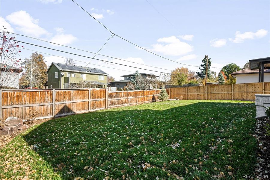 Exterior details and patio area of a home in , Denver (Image 34).