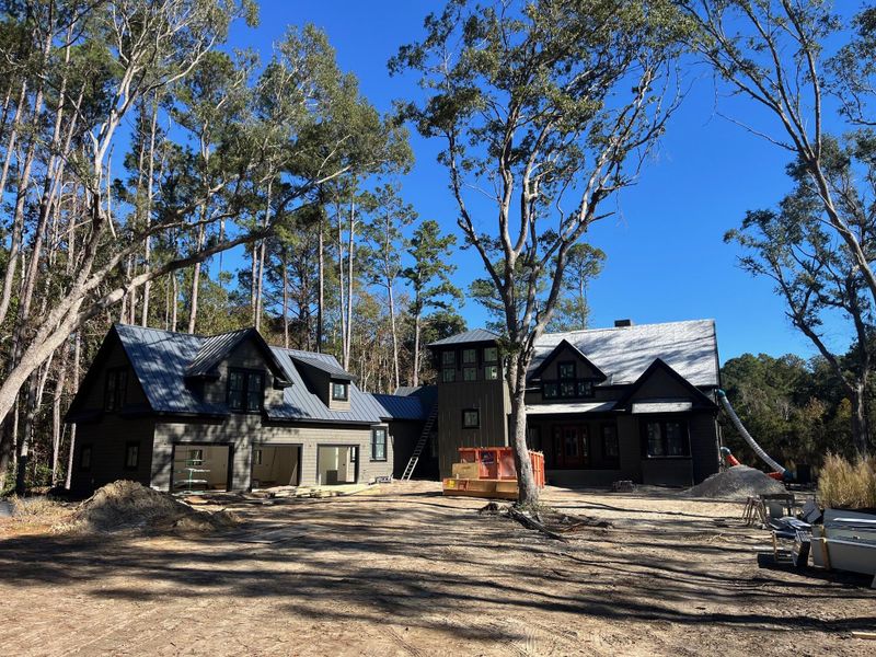 In-progress construction of a new home in , Johns Island, SC (Image 4).
