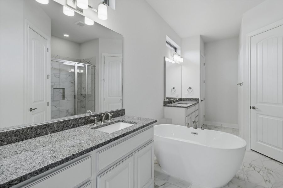 Furnished interior view inside a new home in Johnson Ranch, Bulverde (Image 10). Furnished interior view inside a new home in Johnson Ranch, Bulverde (Image 10).