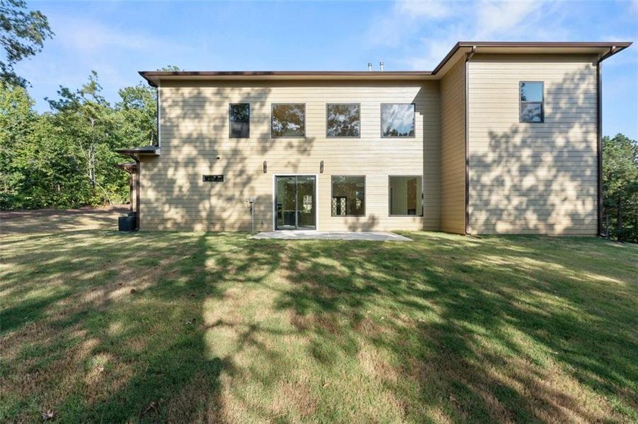 Exterior details and patio area of a home in , Atlanta (Image 10).