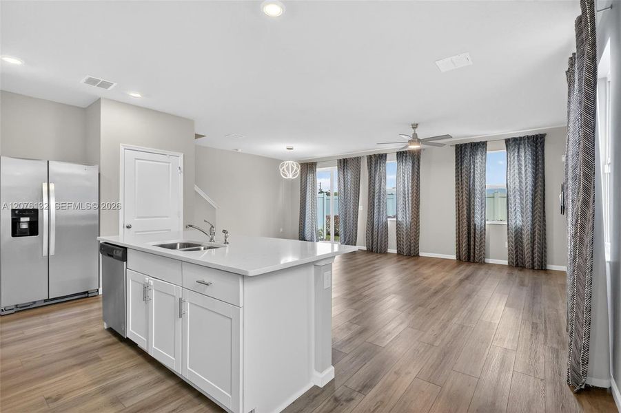 Furnished interior view inside a new home in , Stuart (Image 3).