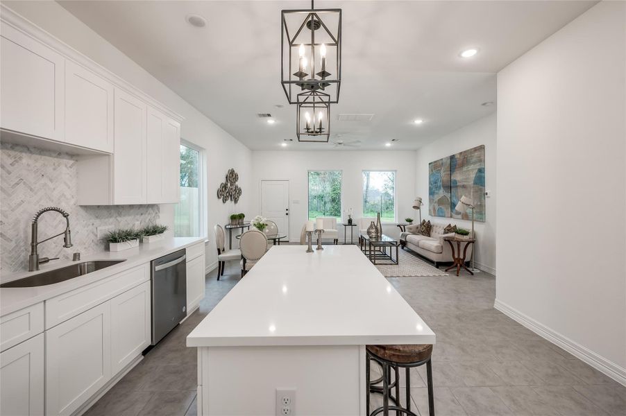 Furnished interior view inside a new home in , Missouri City (Image 7).