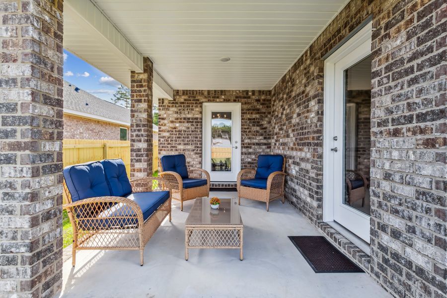 Representative furnished interior of a home built from the The Carlos by Herbst Homes in Doyle Hawkins Landing, Navarre (Image 59).
