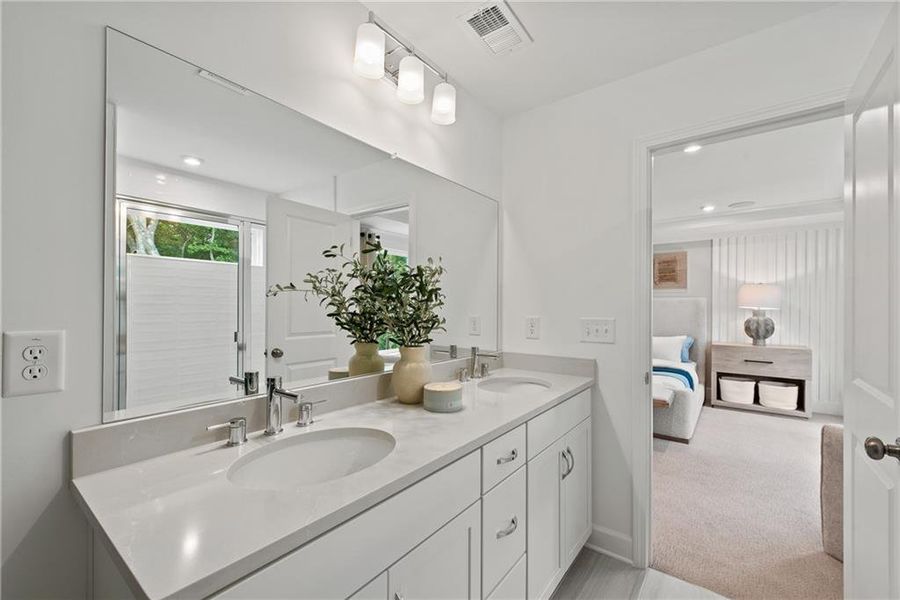 Furnished interior view inside a new home in , Villa Rica (Image 27).