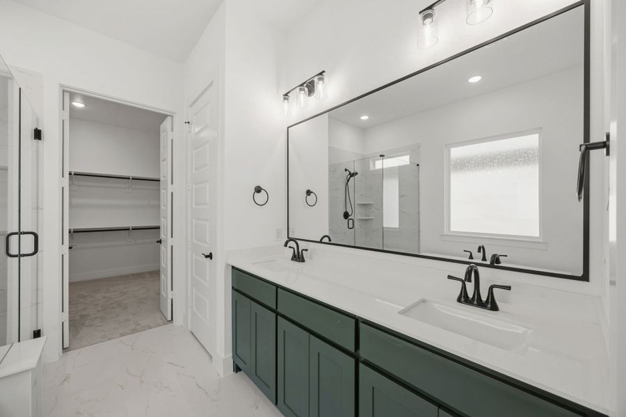 Furnished interior view inside a new home in Lakes of River Trails, Fort Worth (Image 11).