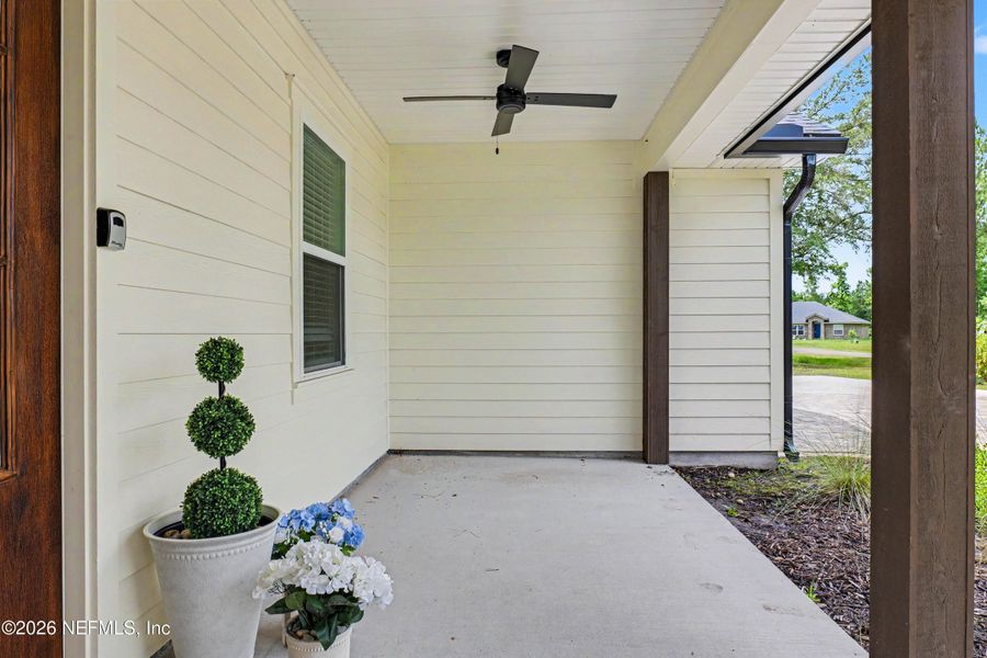 Exterior details and patio area of a home in , Callahan (Image 37).