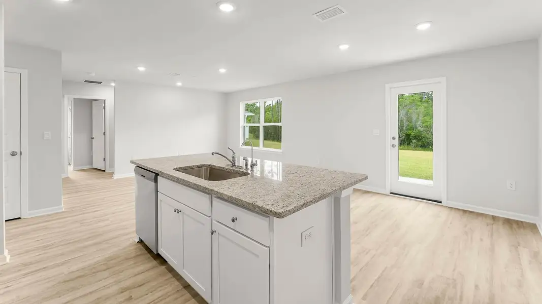 Furnished interior view inside a new home in Palmetto Bluff, Port Saint Joe (Image 8). Furnished interior view inside a new home in Palmetto Bluff, Port Saint Joe (Image 8).
