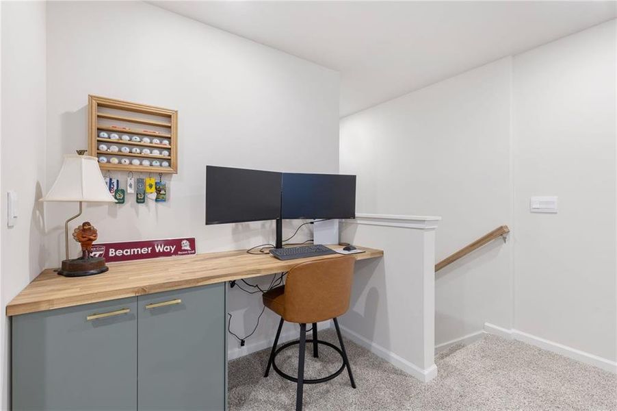 Furnished interior view inside a new home in Willowcrest Townhomes, Mableton (Image 20).