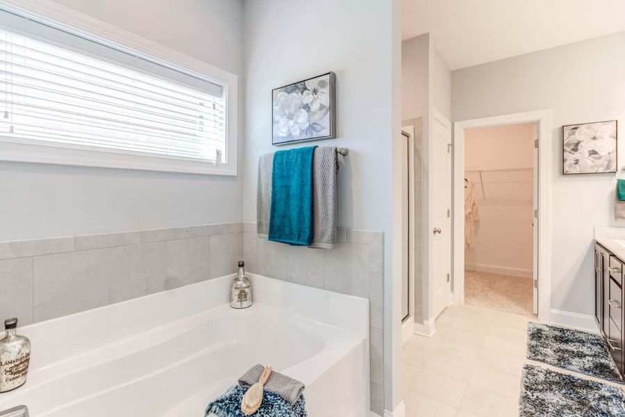 Representative furnished interior of a home built from the Rivermist by Caviness & Cates Communities in Maggie Way, Wendell (Image 224).