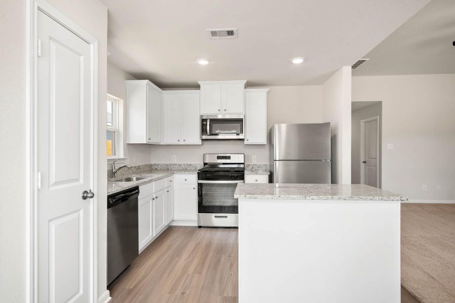 Furnished interior view inside a new home in Freeman Ranch, Katy (Image 4). Furnished interior view inside a new home in Freeman Ranch, Katy (Image 4).