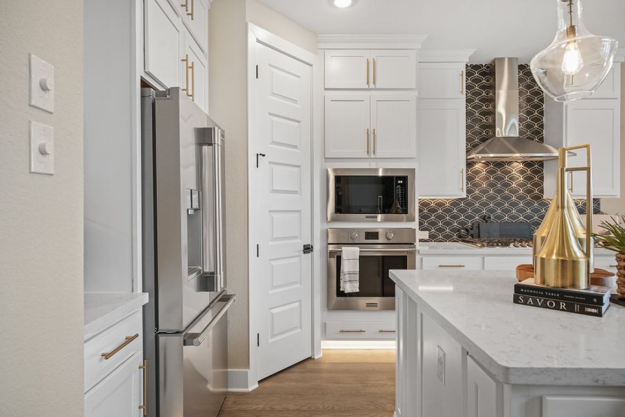 Furnished interior view inside a new home in Anthem 50', Kyle (Image 26). Furnished interior view inside a new home in Anthem 50', Kyle (Image 26).