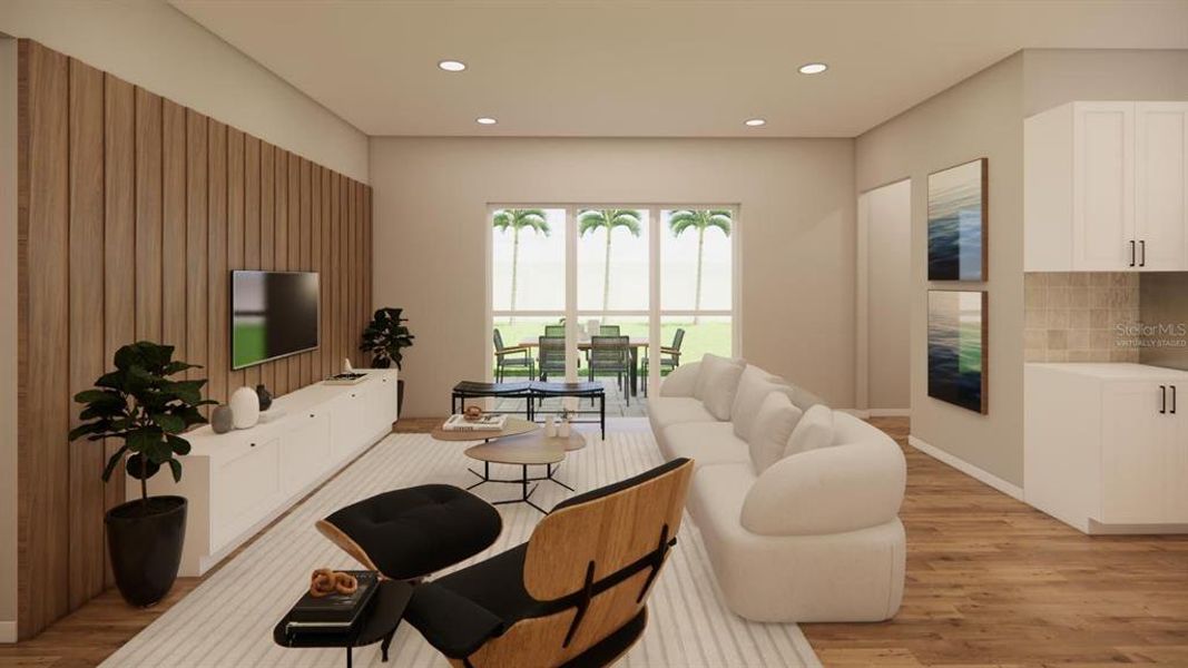 Furnished interior view inside a new home in , North Port (Image 7).