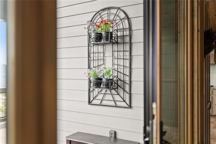 Exterior details and patio area of a home in , Cleveland (Image 37). Exterior details and patio area of a home in , Cleveland (Image 37).