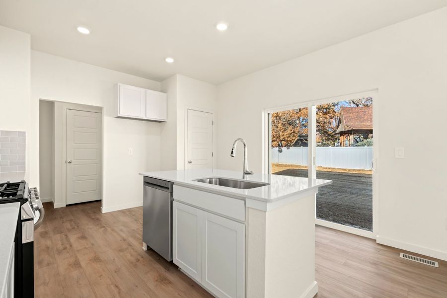 Representative furnished interior of a home built from the Welby by Baessler Homes in Hudson Hills, Hudson (Image 18). Representative furnished interior of a home built from the Welby by Baessler Homes in Hudson Hills, Hudson (Image 18).