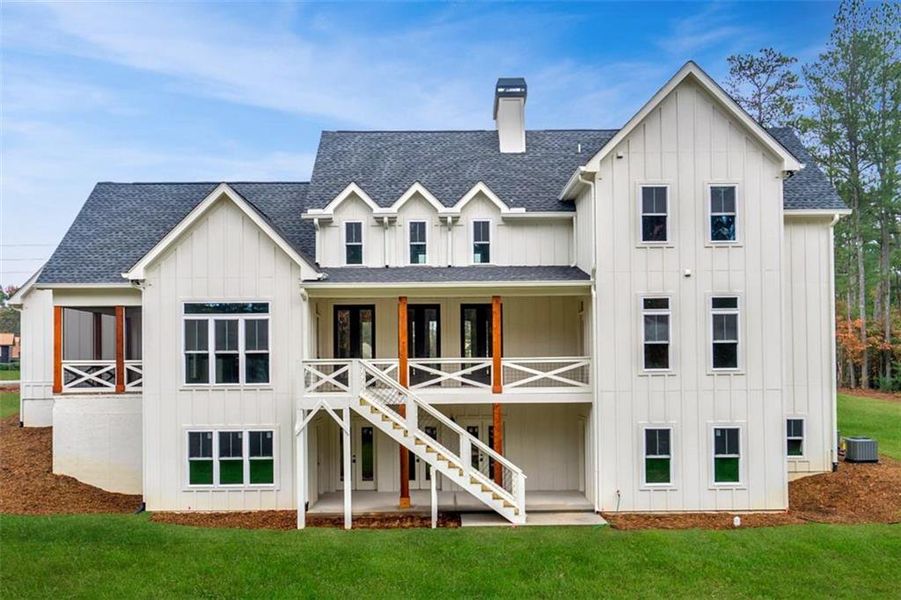 Exterior details and patio area of a home in , Woodstock (Image 32).