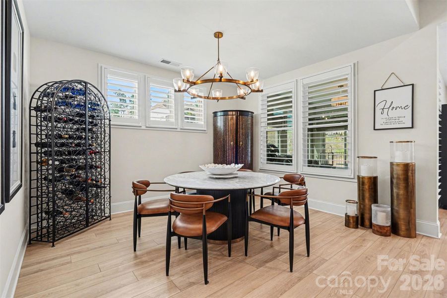 Furnished interior view inside a new home in , York (Image 11).