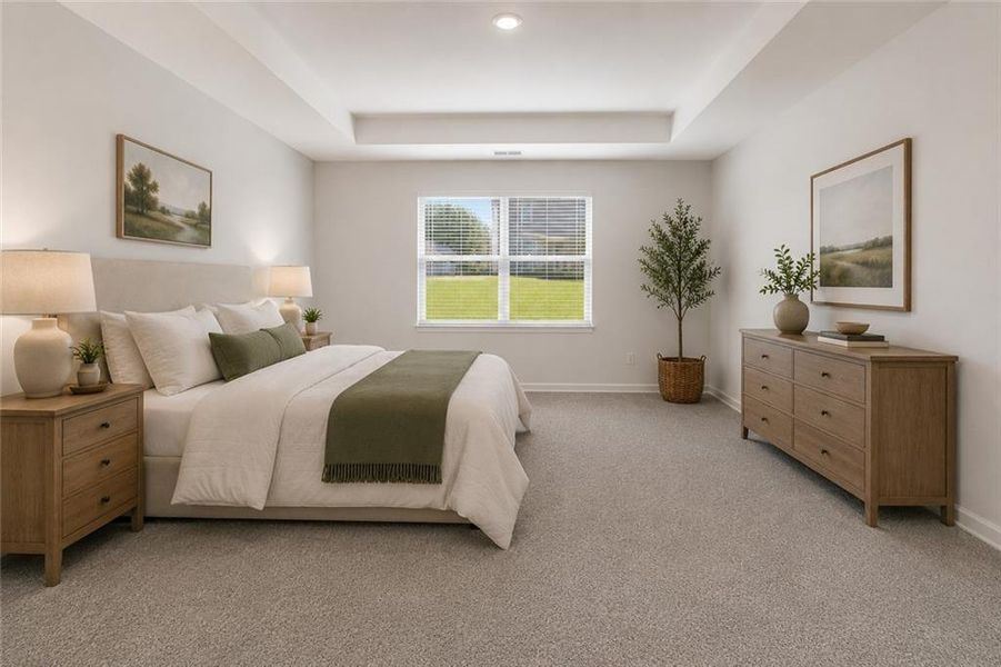 Furnished interior view inside a new home in Preserve at Dove Creek, Statham (Image 10). Furnished interior view inside a new home in Preserve at Dove Creek, Statham (Image 10).