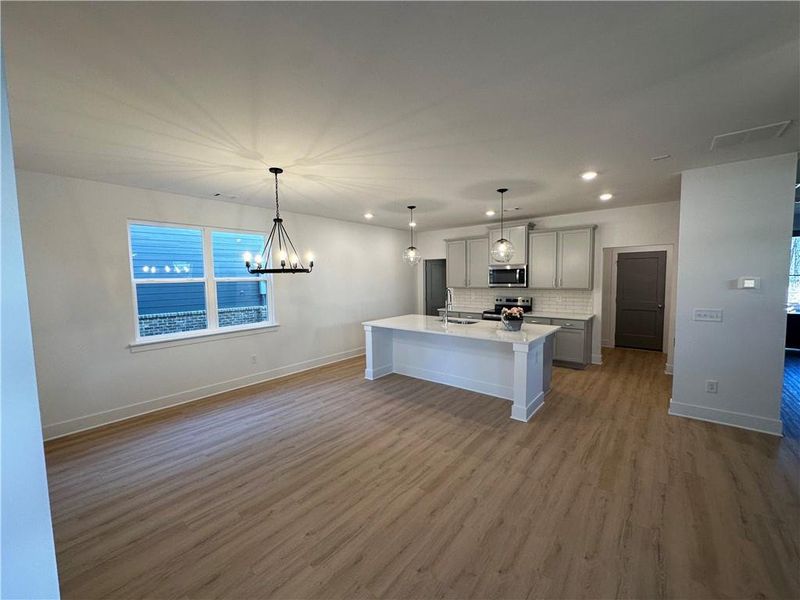 Spacious, unfurnished interior of a new home in , Buford (Image 12).