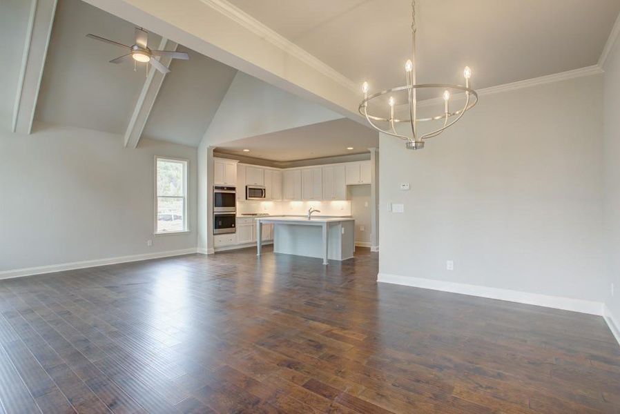 Spacious, unfurnished interior of a new home in Terraces at Paravel, Acworth (Image 17).