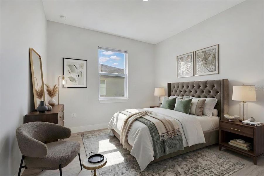 Furnished interior view inside a new home in , Apopka (Image 12).