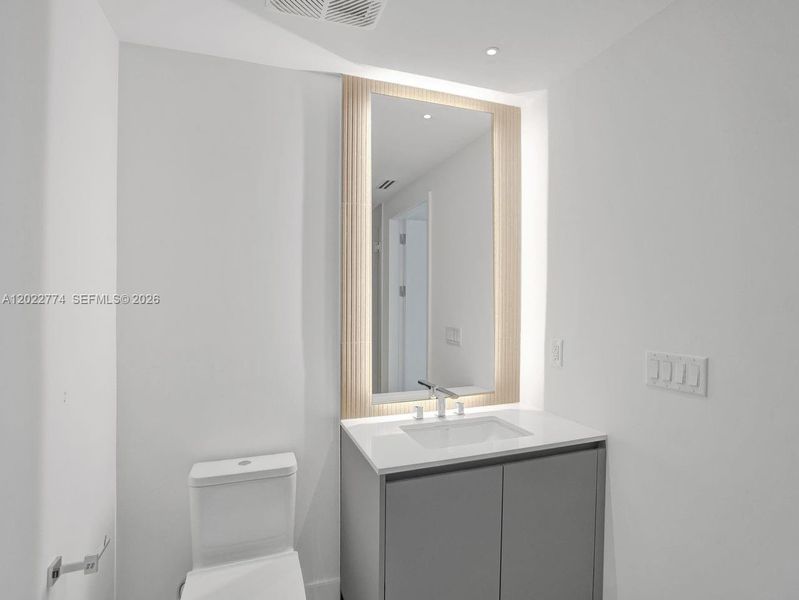 Furnished interior view inside a new home in , Pompano Beach (Image 8).