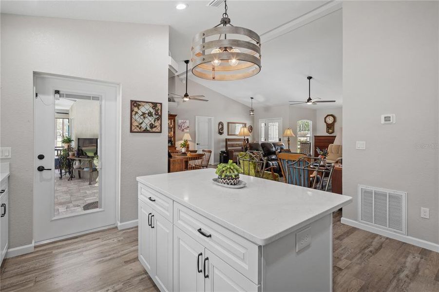 Furnished interior view inside a new home in , Dunnellon (Image 46).