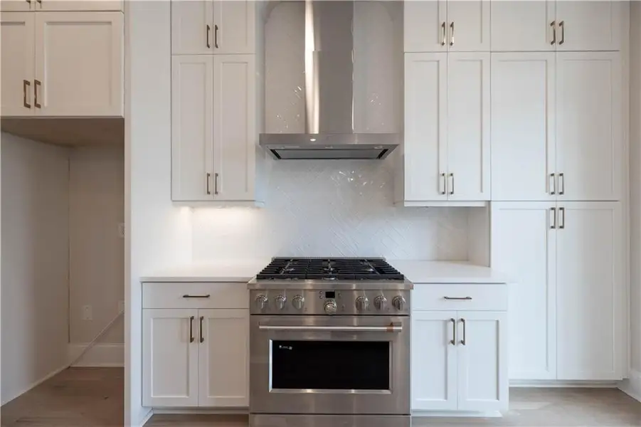Furnished interior view inside a new home in Townes 333, Peachtree Corners (Image 17).