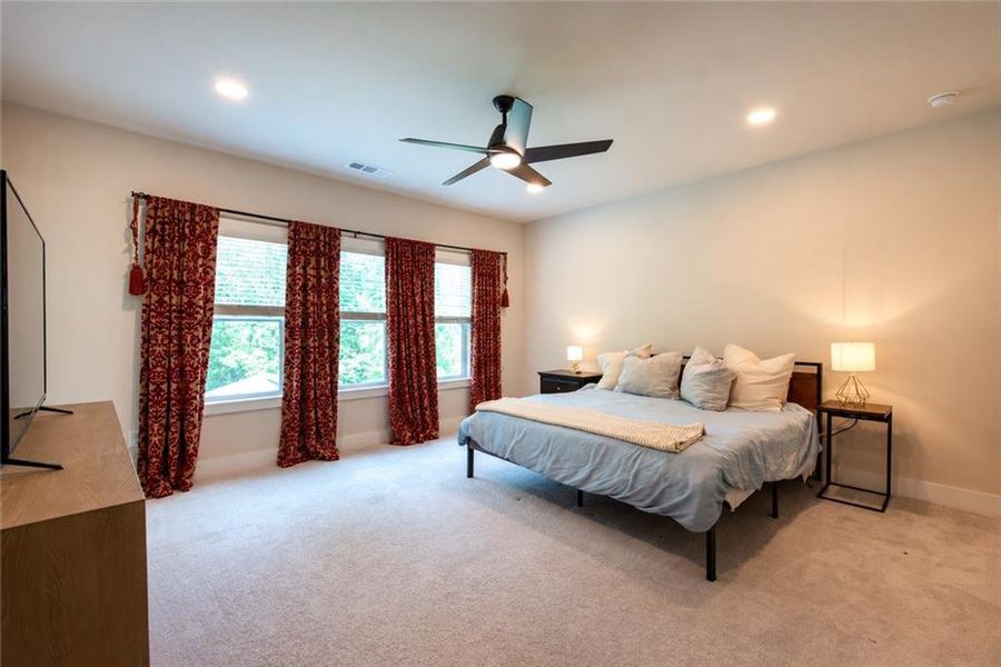 Furnished interior view inside a new home in , Cumming (Image 32). Furnished interior view inside a new home in , Cumming (Image 32).