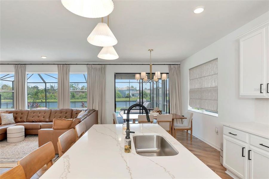 Furnished interior view inside a new home in , Parrish (Image 56).