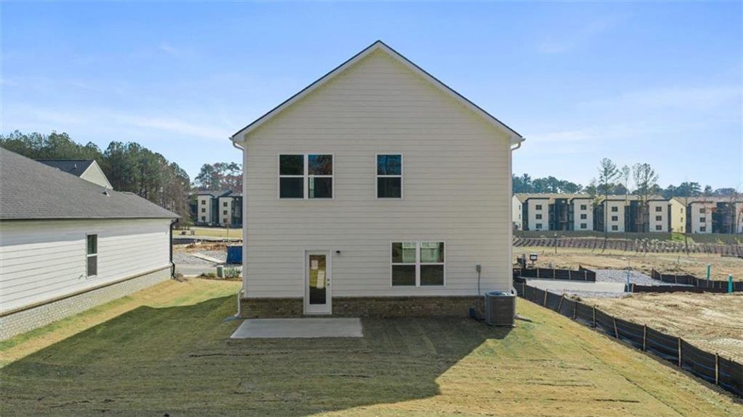 Exterior details and patio area of a home in Willowbrook, Winder (Image 3).