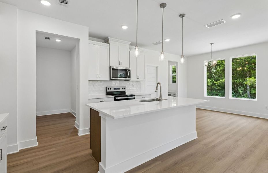 Furnished interior view inside a new home in Glenview Farms, Murfreesboro (Image 14).
