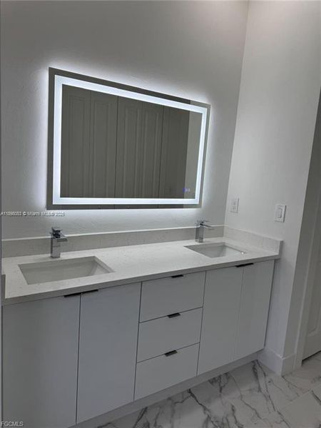 Furnished interior view inside a new home in , Lehigh Acres (Image 13).