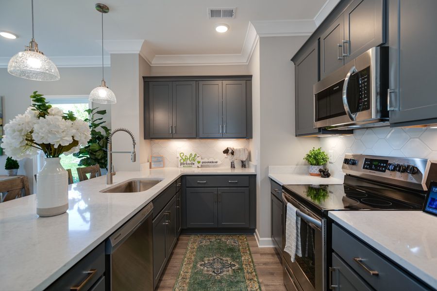 Representative furnished interior of a home built from the Annapolis by Parkside Builders in Oxford Station, Gallatin (Image 13).