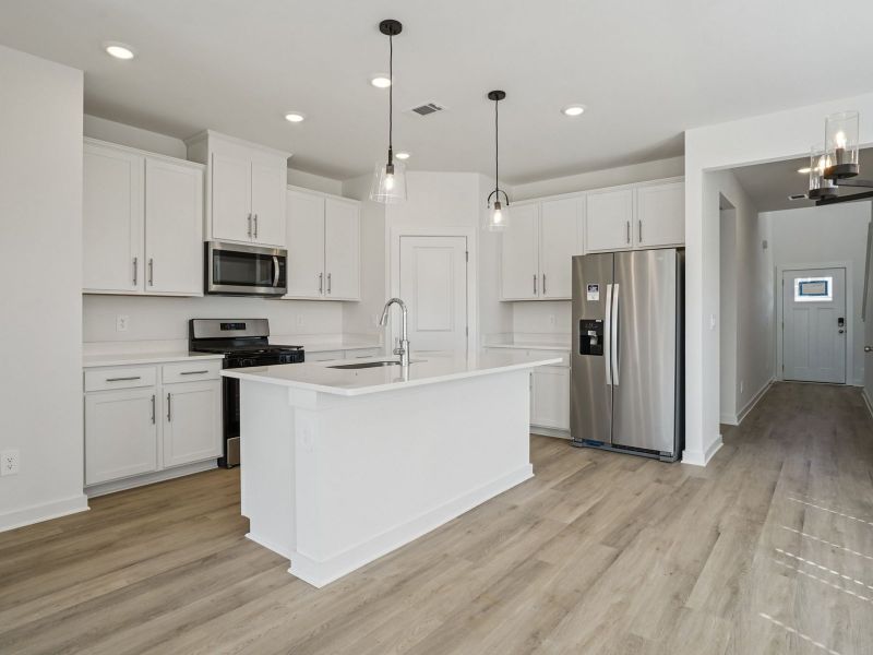 Furnished interior view inside a new home in Bear Springs, Columbia (Image 5). Furnished interior view inside a new home in Bear Springs, Columbia (Image 5).