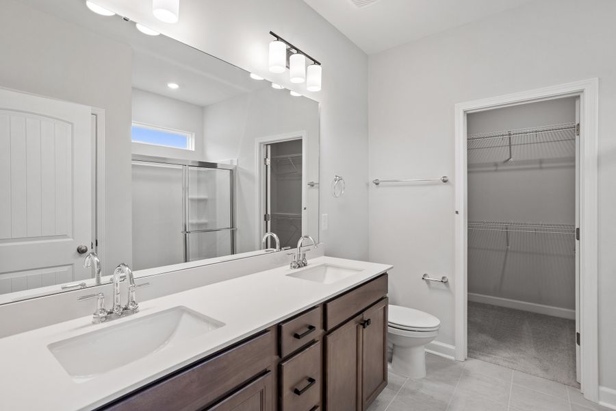 Furnished interior view inside a new home in Renaissance at White Oak, Garner (Image 12).