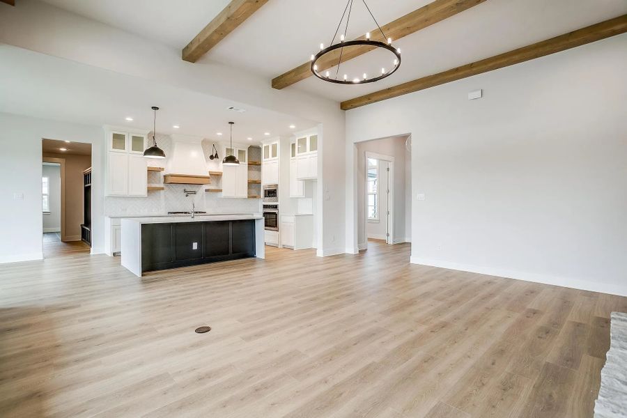 Representative unfurnished interior of a home built from the The Nathan by Elmwood Custom Homes in Matthews Farm, Venus (Image 33). Representative unfurnished interior of a home built from the The Nathan by Elmwood Custom Homes in Matthews Farm, Venus (Image 33).