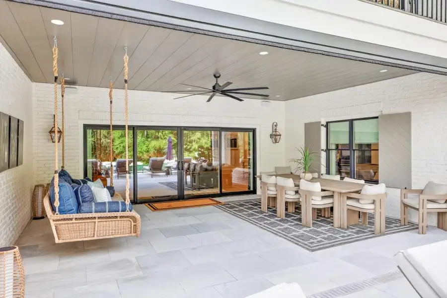 Exterior details and patio area of a home in , Braselton (Image 3).