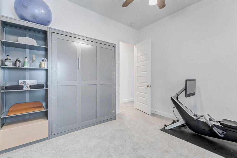 Furnished interior view inside a new home in Cross Creek West 55', Fulshear (Image 10).