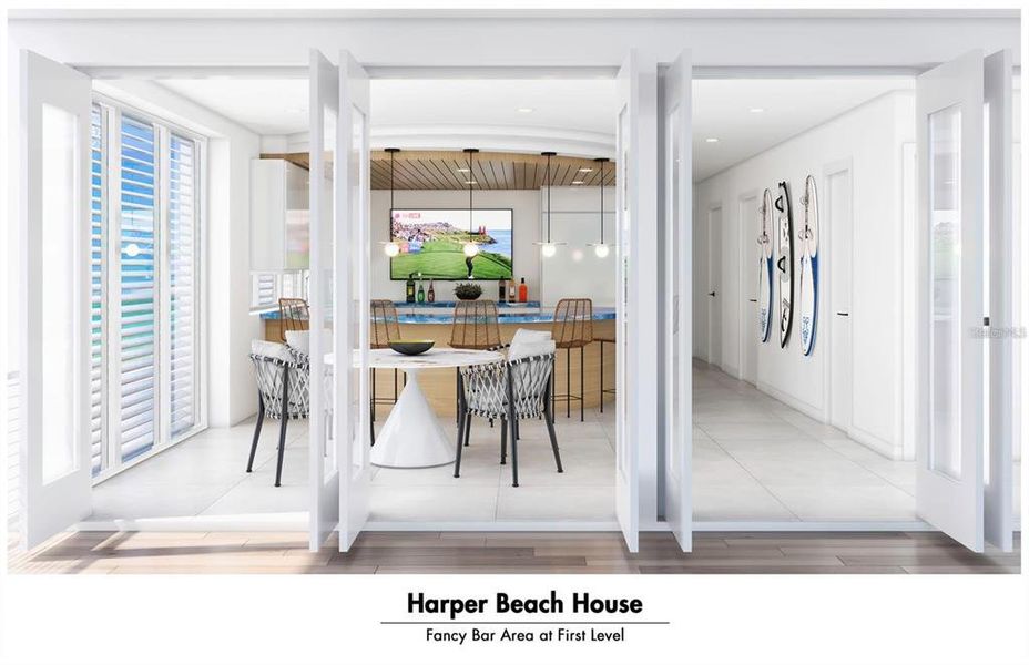 Furnished interior view inside a new home in , New Smyrna Beach (Image 10).