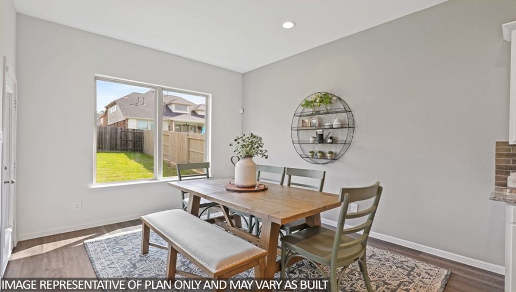 Furnished interior view inside a new home in Mill Creek Estates, Magnolia (Image 18).
