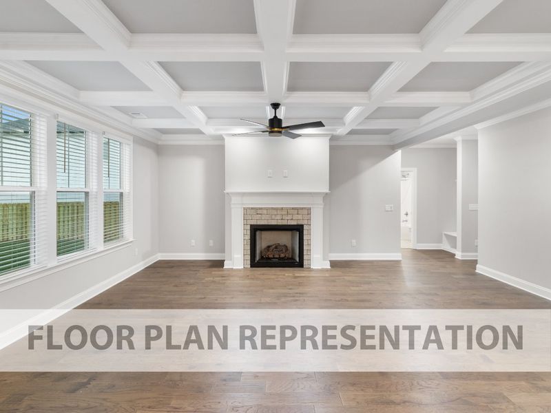 Image 17 representing the Winter Park by Ivey Homes in Crawford Creek, Grovetown, GA.