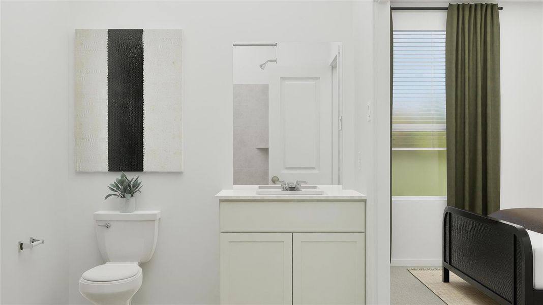 Furnished interior view inside a new home in Magnolia Forest, Montgomery (Image 15). Furnished interior view inside a new home in Magnolia Forest, Montgomery (Image 15).