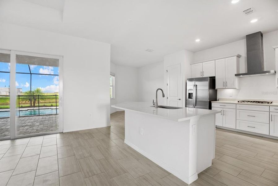 Furnished interior view inside a new home in Calusa Country Club, Lakewood Ranch (Image 11).